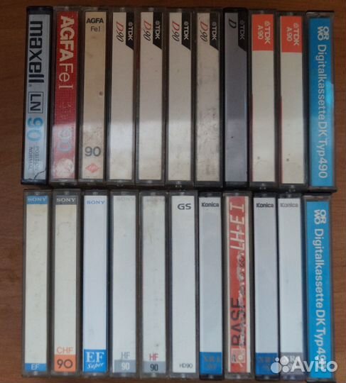 TDK+Sony+Basf++ 20 кассет аудио