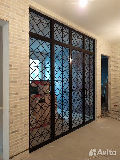 Межкомнатные раздвижные и офисные перегородки лофт