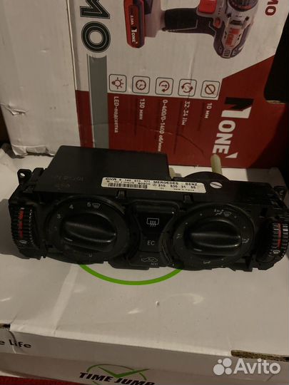 Климат печки мерседес 210