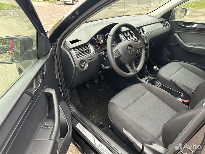 Skoda Rapid 1.6 МТ, 2019, 83 000 км