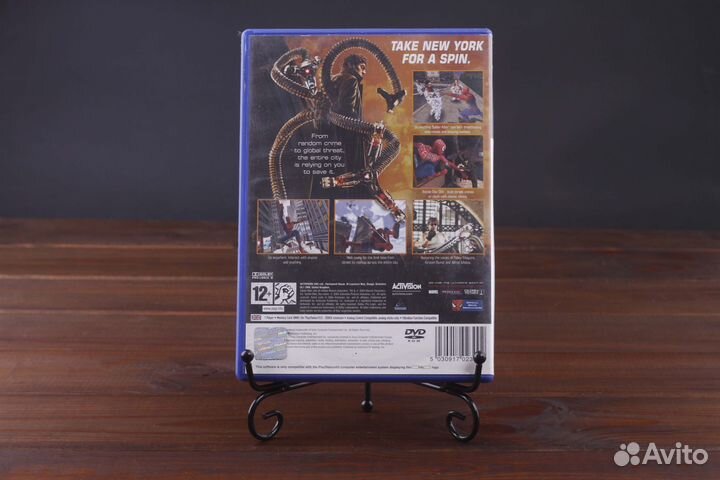 PS2 Spider Man 2 Лицензия
