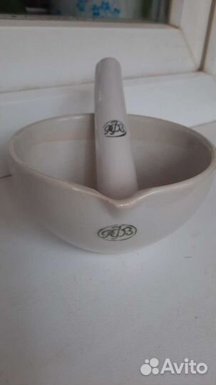 Ступка СССР керамика, дозатор д/масла, перечница