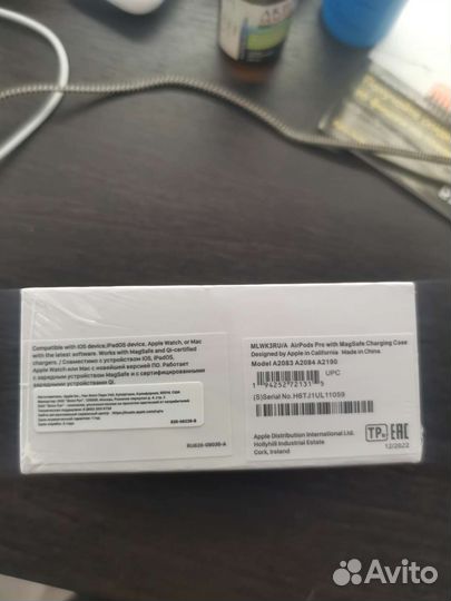 Беспроводные наушники apple airpods pro