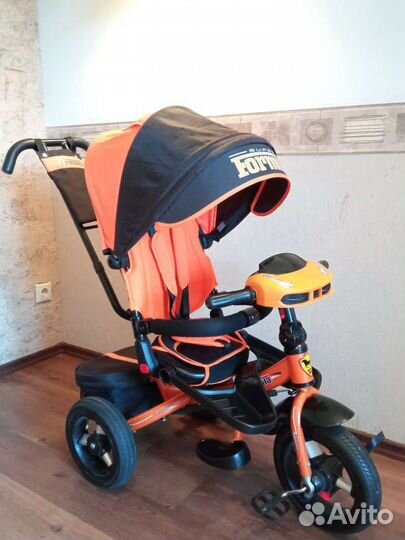 Трёхколёсный велосипед коляска Super Formula