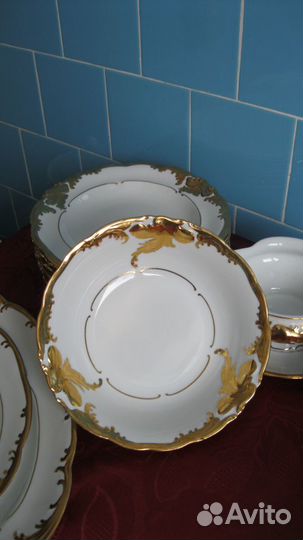 Фарфоровый сервиз на 6 персон, Рококо