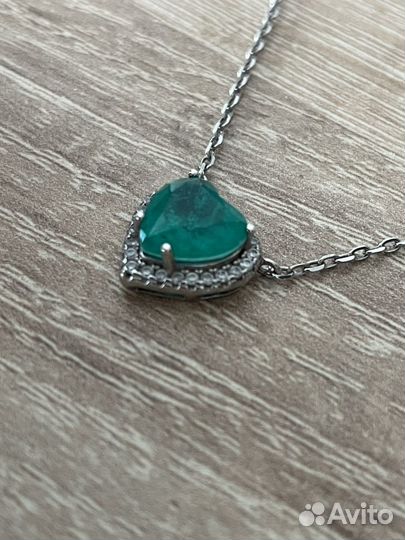 Кулон серебро