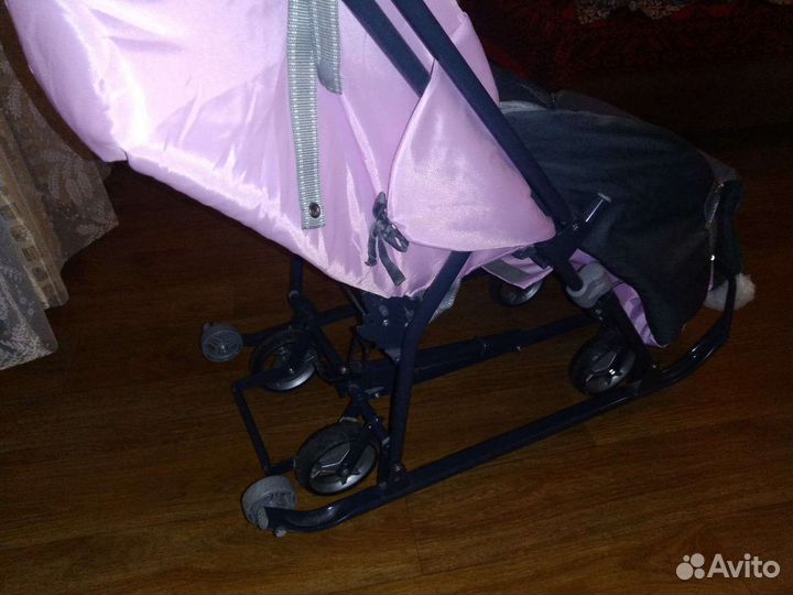 Санки коляска ника