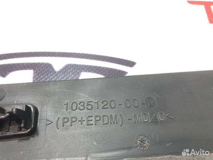 Молдинг двери передней правой Tesla Model X 2019