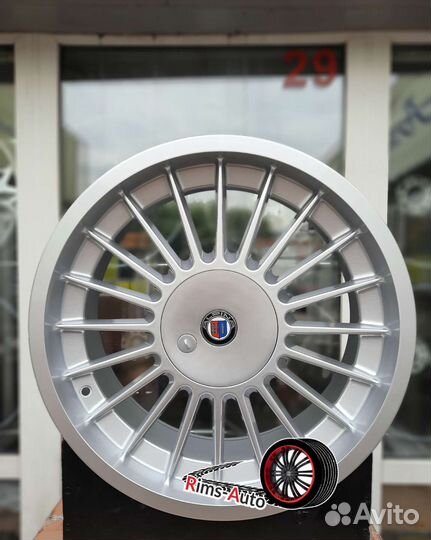 Диски альпина r18 4x100 /4x114 silver