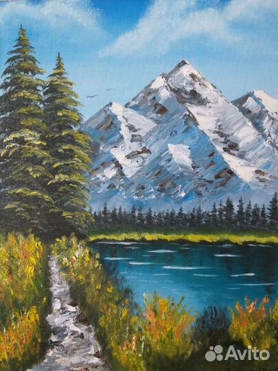 Картина маслом на холсте