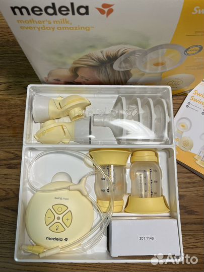 Молокоотсос электрический Medela swing maxi flex
