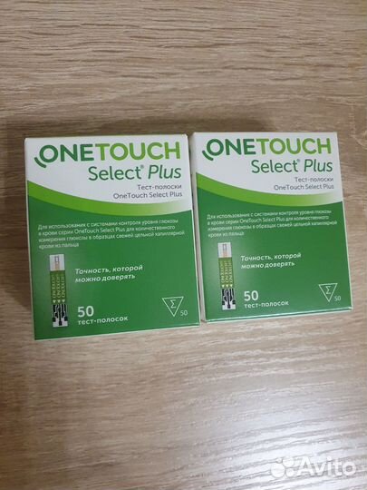 Тест полоски one touch select plus