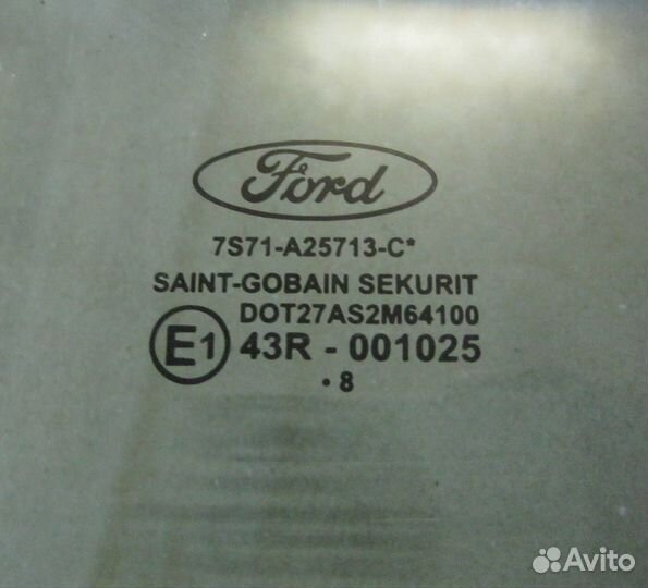 Стекло двери задней левой Ford Mondeo 4