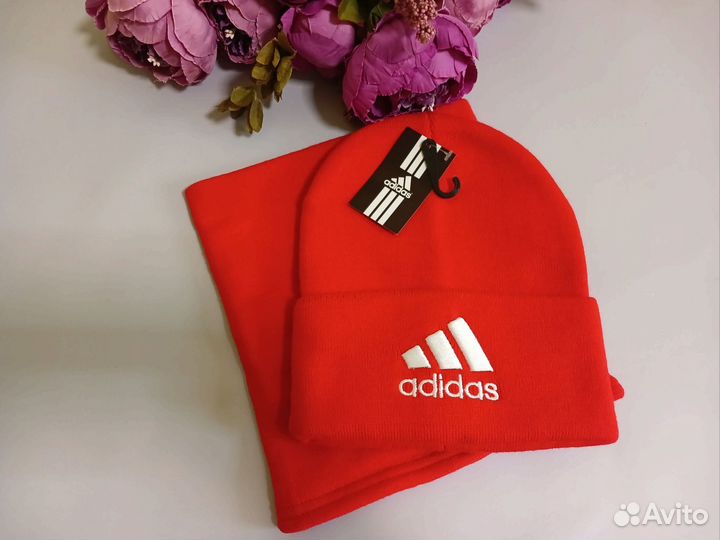 Комплект шапка и снуд