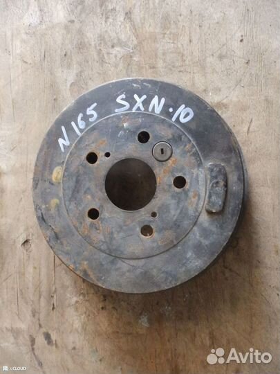 Тормозной барабан на toyota ipsum SXN10