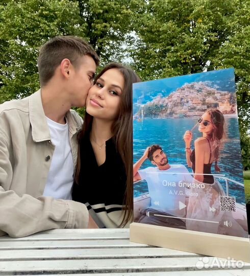 Фоторамка с музыкой / подарок