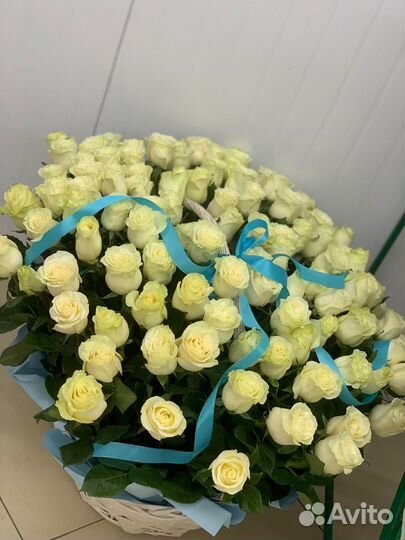 Белые розы. Букет из белых роз.Доставка цветов