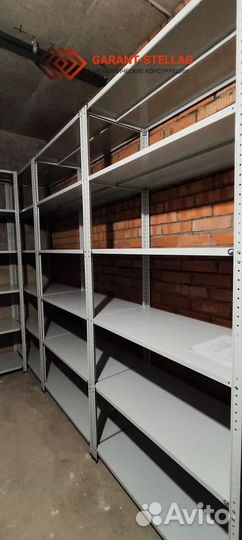 Железный стеллаж подходит для всего