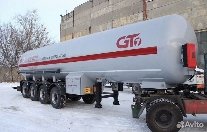 Полуприцеп газовоз GT7 ППЦТ-48, 2023