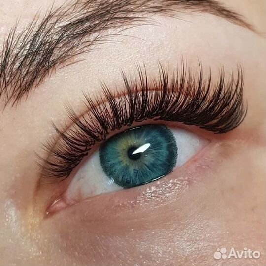Наращивание ресниц, брови