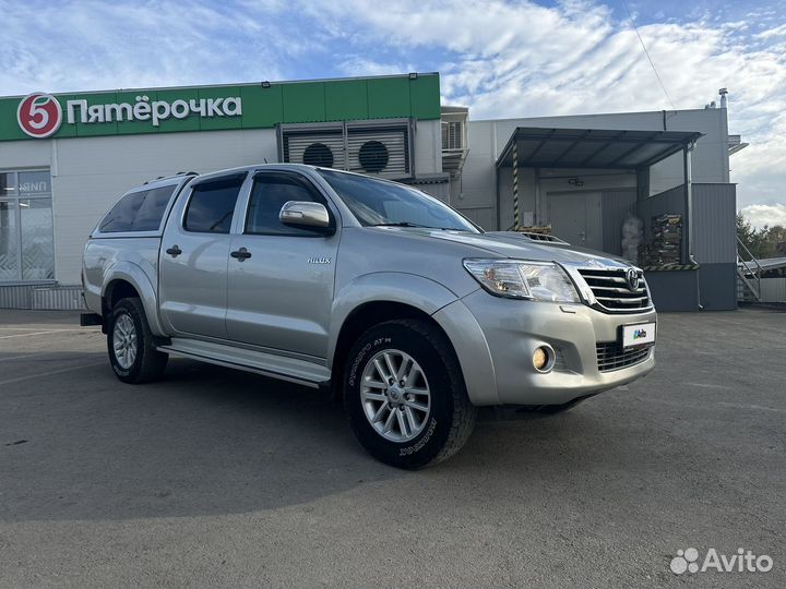 Toyota Hilux 3.0 AT, 2013, 240 000 км