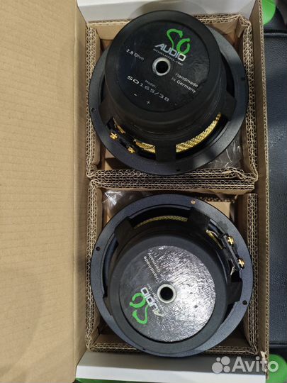 Мидбасы SOaudio so165/38