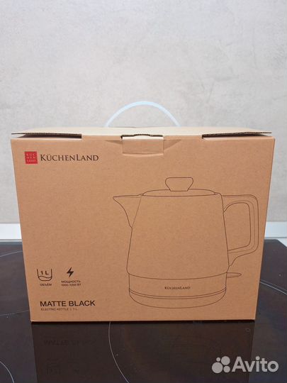 Чайник электрический Kuchenland. Новый