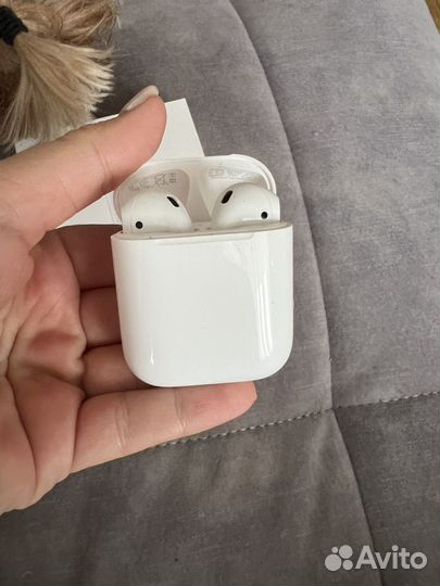 Беспроводные наушники apple airpods 2