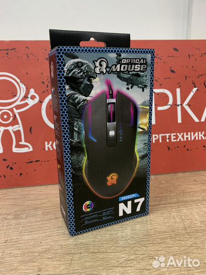 Новая игровая мышь с подсветкой N7