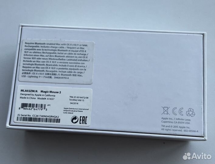 Беспроводная Мышь Apple Magic Mouse 2