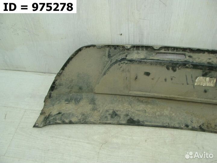 Накладка заднего бампера Kia Rio