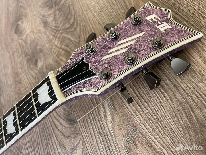 ESP E-II Eclipse DP Purple Sparkle