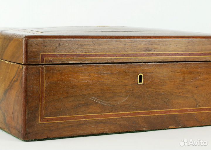 Шкатулка деревянная старинная