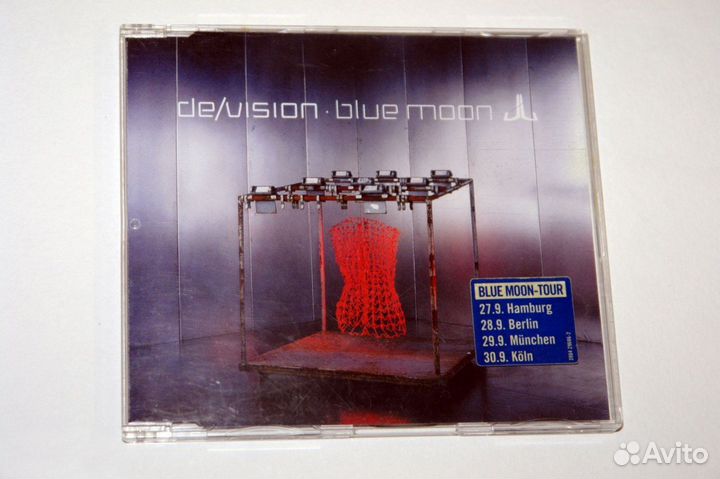De/Vision - Blue Moon '99 (1999) rare Promo CD