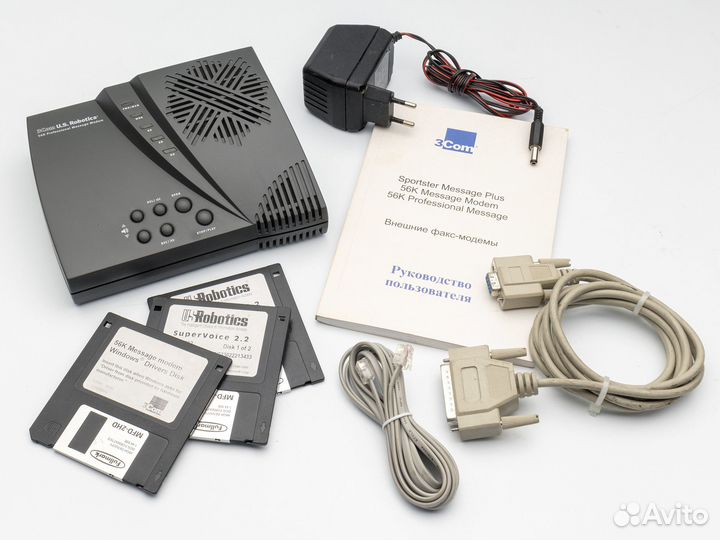 3COM US robotics 56K professional message modem