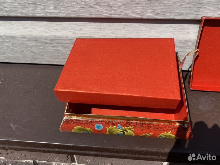 Коробка фабрики «Красный Октябрь» 1990 год