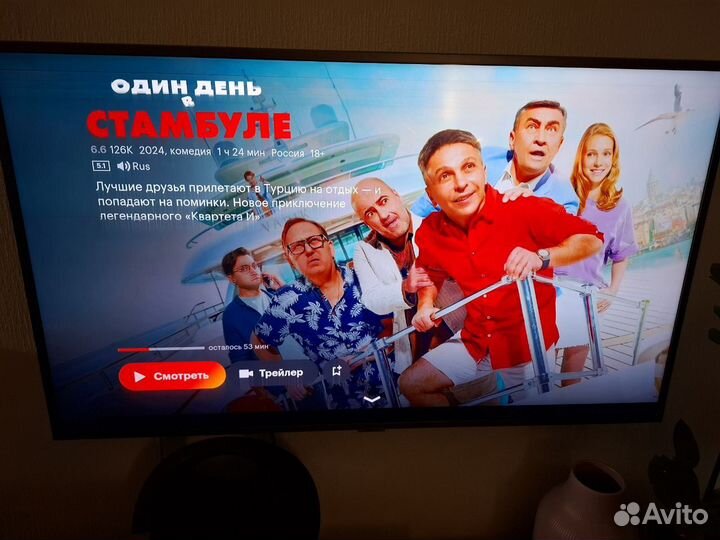 Телевизор SMART tv 43 дюйма бу