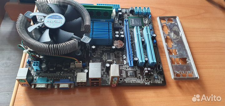 Материнская плата, проц и память