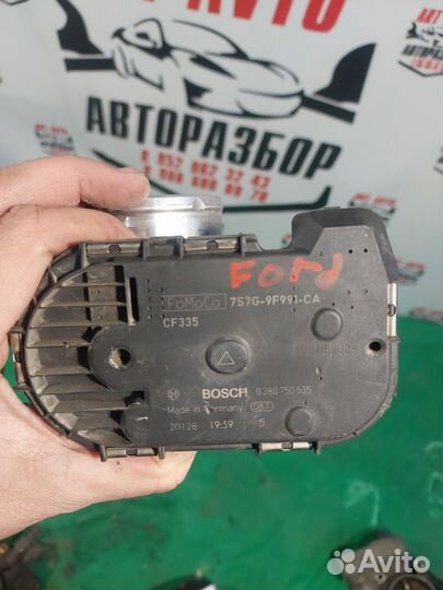 Дросельная заслонка Ford focus 3 1.6л