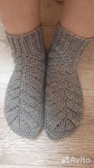 Шерстяные носки женские