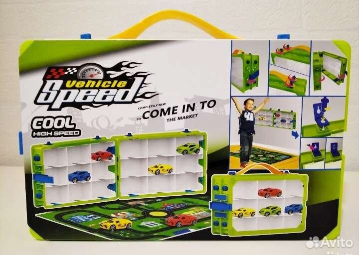 Кейс с гоночными машинками