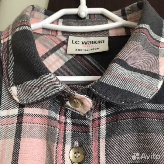 Рубашка для девочки 134 бренда lc waikiki