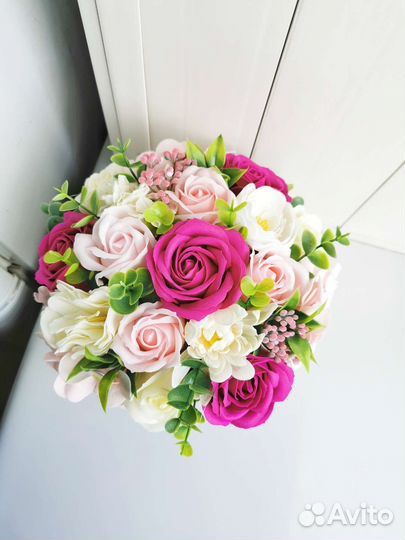 Букеты из мыла