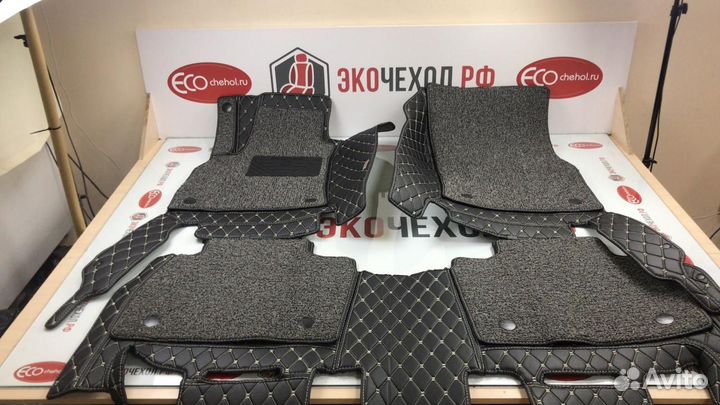 3D Коврики Infiniti Салон Багажник из Экокожи