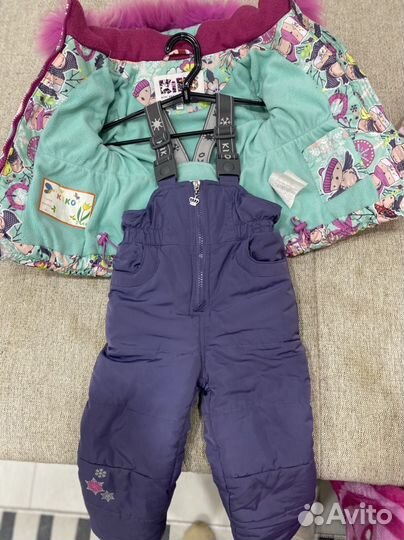 Зимний комбинезон для девочки