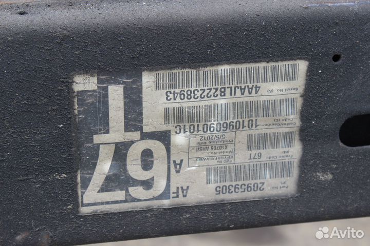 Рама передняя часть Cadillac Escalade GMT900