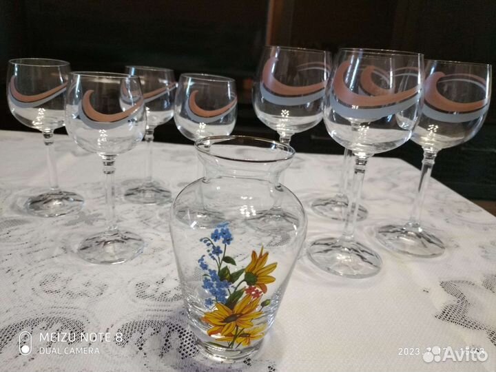 Хрустальные фужеры