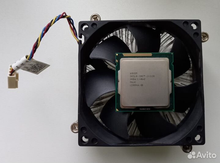 Цп intel core i3 4150 sr1pj 3.50 GHz c кулером