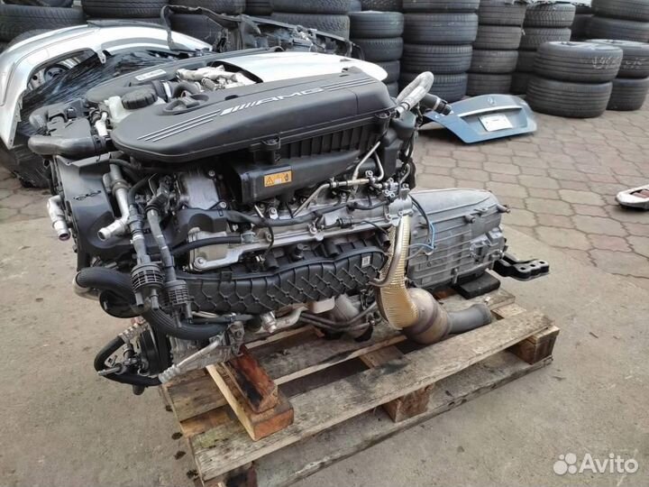 Двигатель бензин w205 C63 AMG C-class AMG 177.9
