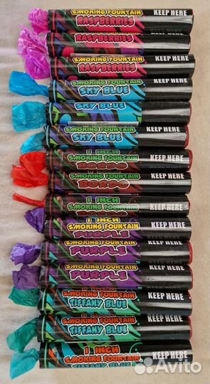 Цветной дым 60 секунд